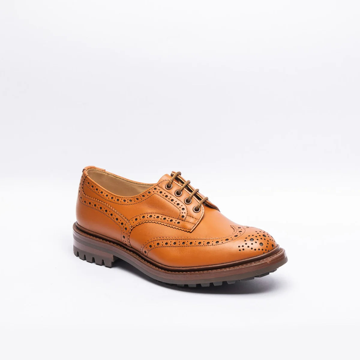 Derby Tricker's Keswick full brogue c-shade gorse commando sole