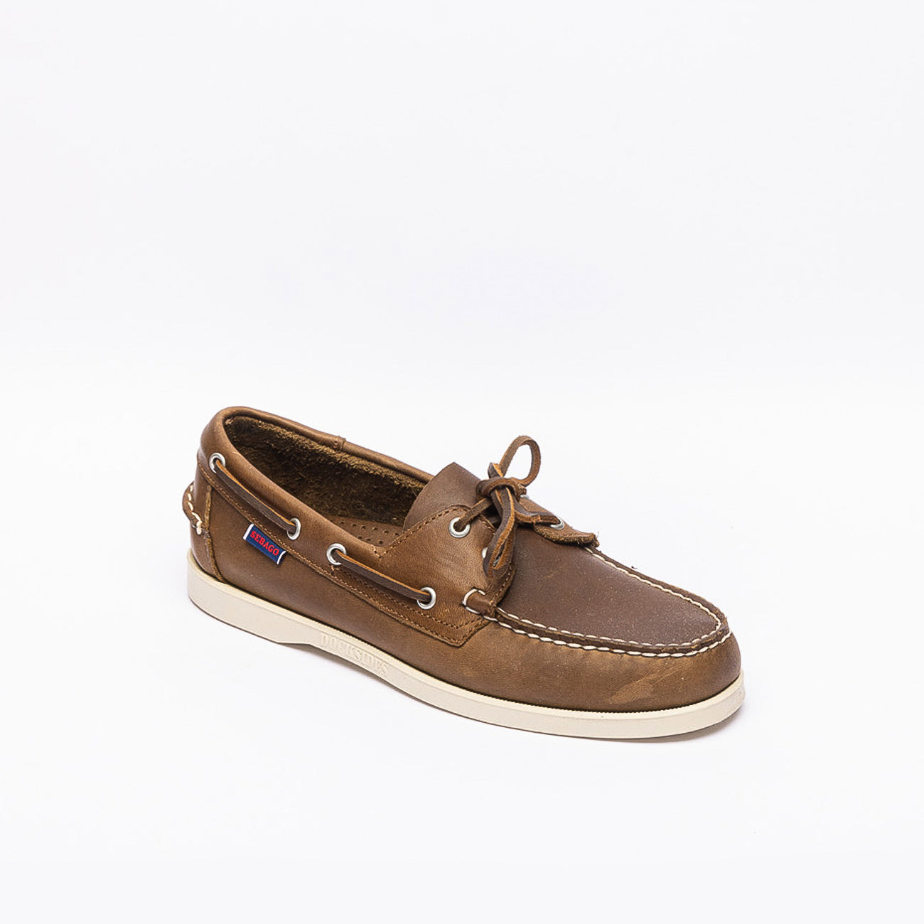 Brown Sebago Scarpe Barca Uomo Mocassino Da Barca Sebago Docksides