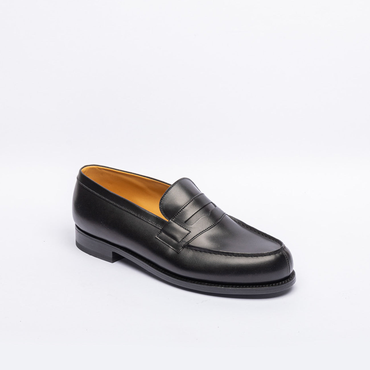 J.M.WESTON 180 signature loafer ローファー 9E JM Weston 180 black box loafer with leather sole \u2013 Iliprandi Milano