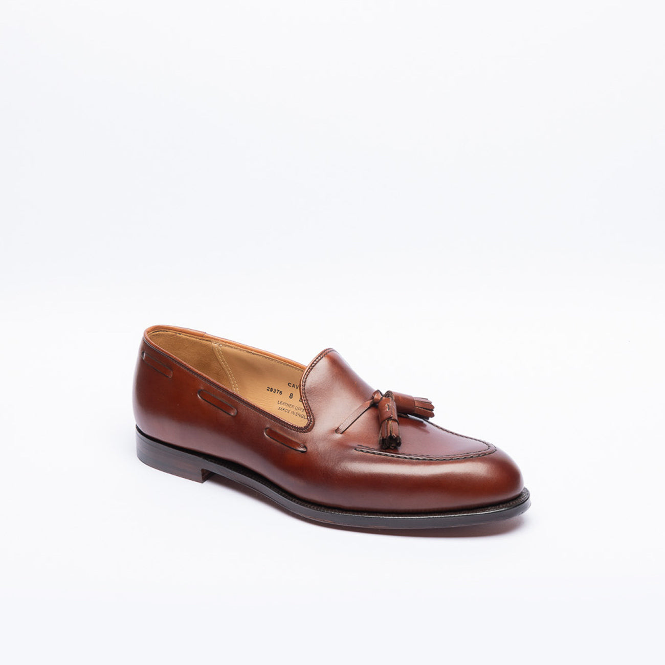 Crockett & Jones Cavendish 2 chestnut tassel loafer – Iliprandi Milano