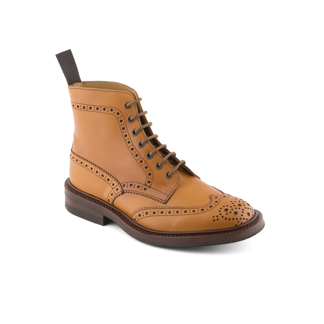 Tricker's Stow acorn antique calf derby boot – Iliprandi Milano