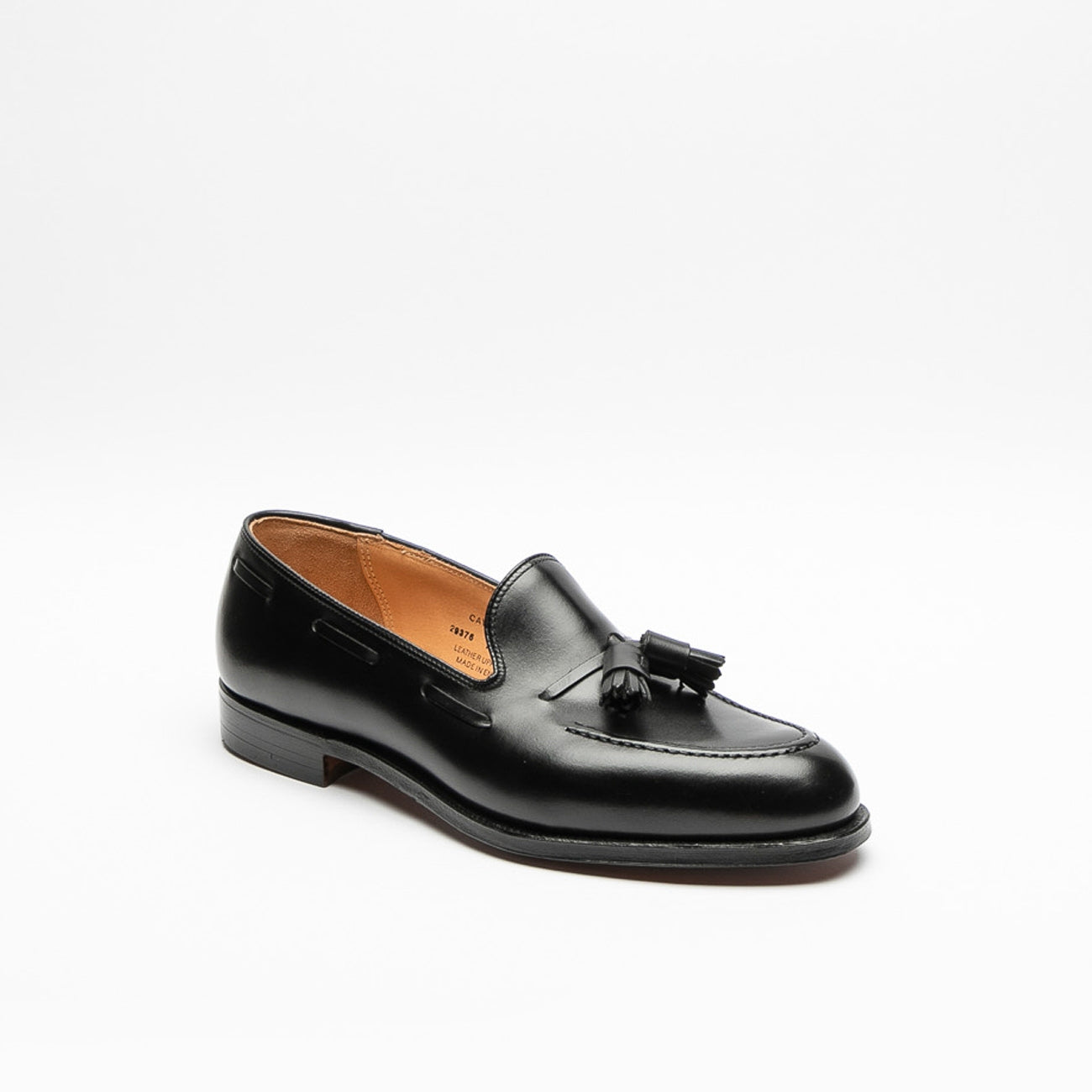 Crockett & Jones Cavendish 2 black calf tassel loafer – Iliprandi