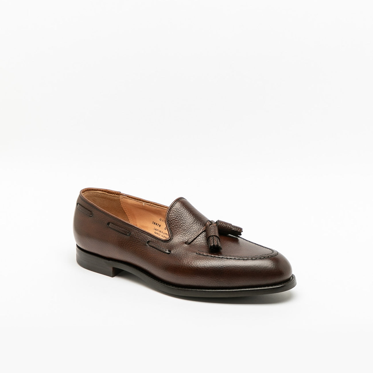 CROCKETT＆JONES　CAVENDISH2　7E　ダークブラウン Cavendish 2' Dark Brown Leather Tassel Loafers UK 7.5 E - Abbot's