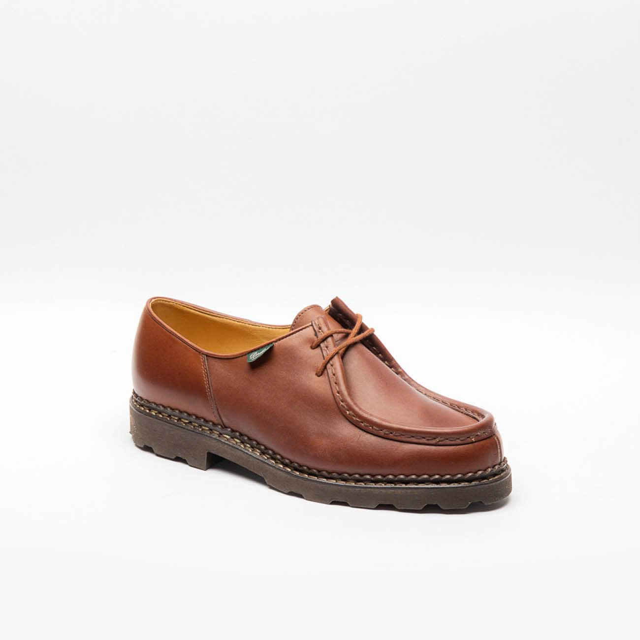 パラブーツ ミカエル ポニー PARABOOT MICHAEL MARCHE Made in France NOIR 715721 ブラック ノワール  チロリアン レザー シューズ メンズ Uモカ フランス製