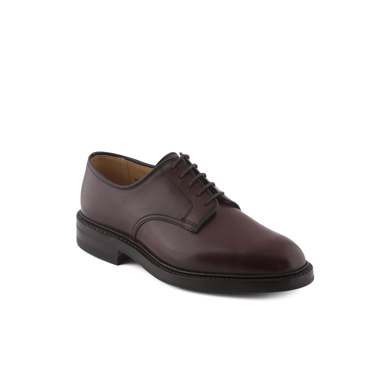 Lace-up shoe Crockett Jones Grasmere in cordovan burgundy - Main Image