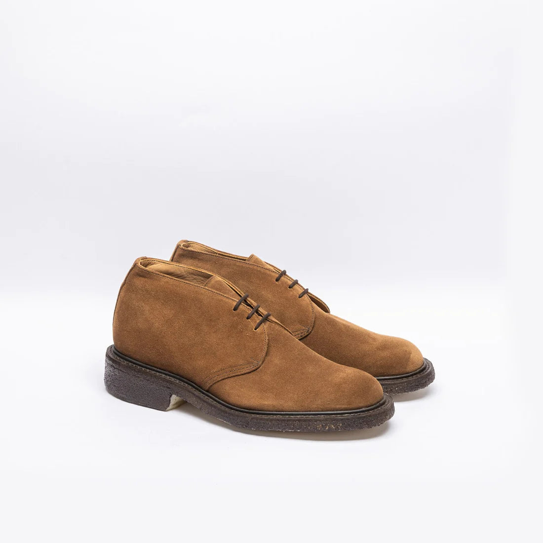 Tricker s Winston ankle boot Cubana suede crepe sole Iliprandi Milano