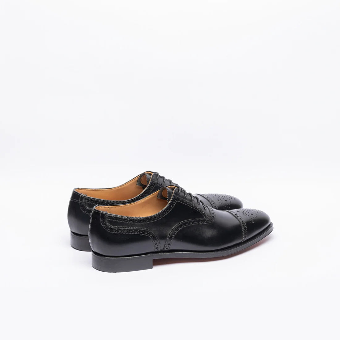 Chaussure Richelieu Crockett & Jones Westminster, Pointure 42.5 (UK 8.5), Cuir Marron, Occasion