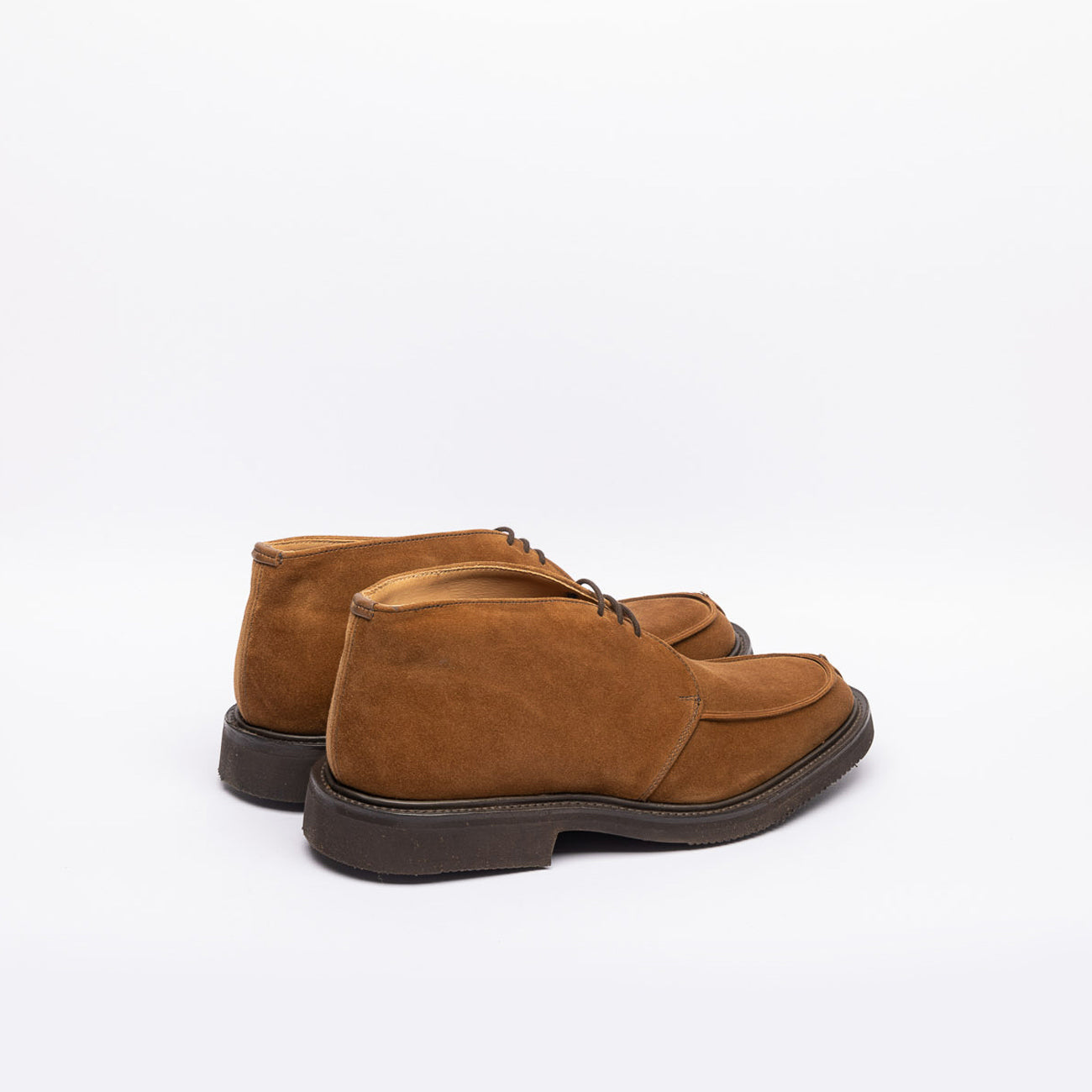Tricker s David ankle boot Cubana suede with vibram sole Iliprandi Milano