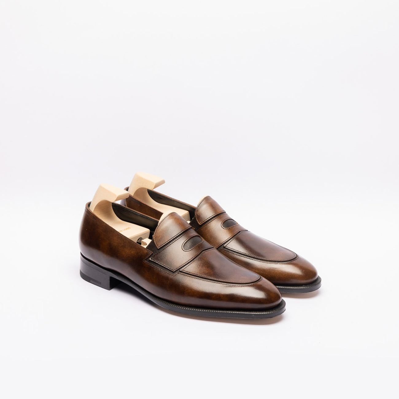 John Lobb prestige loafer Montgomery parisian brown museum calf