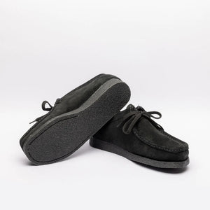 Chaussures Basses Sebago Koala Sanehorse 711219W - Cuir Pull-Up Marron Foncé - Semelle Caoutchouc