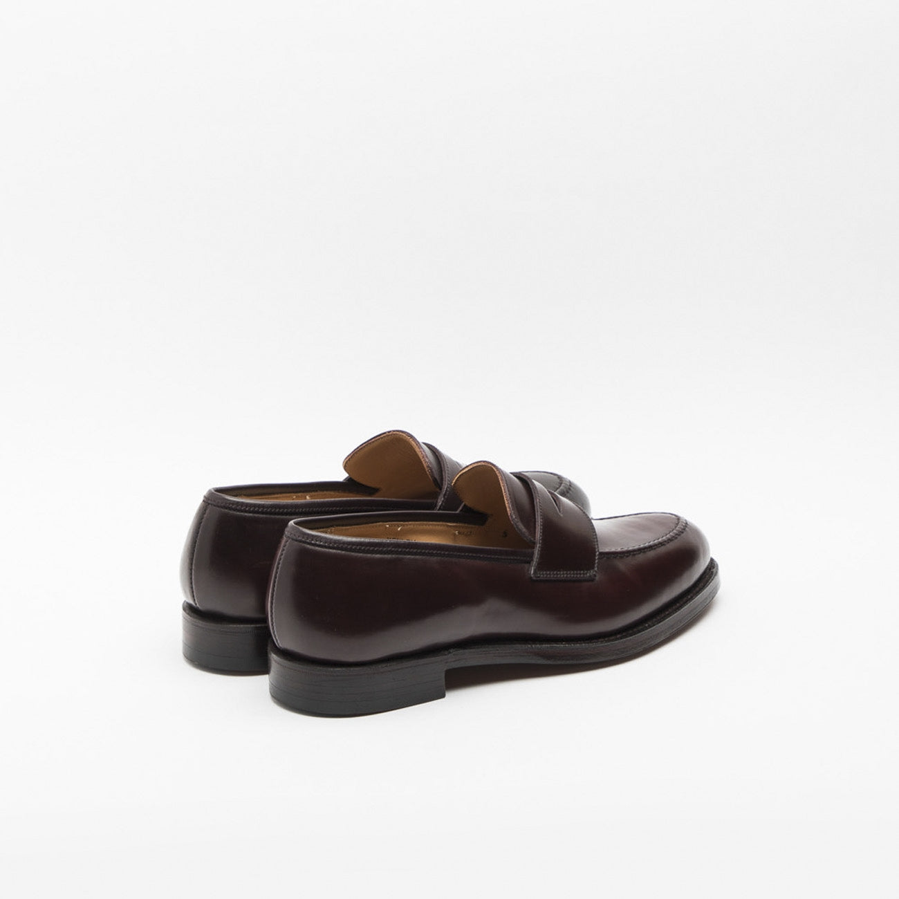 ZAPATOS CROCKETT&JONES HENLEY CORDVAN LEATHER COIN LOAFER MADE IN 