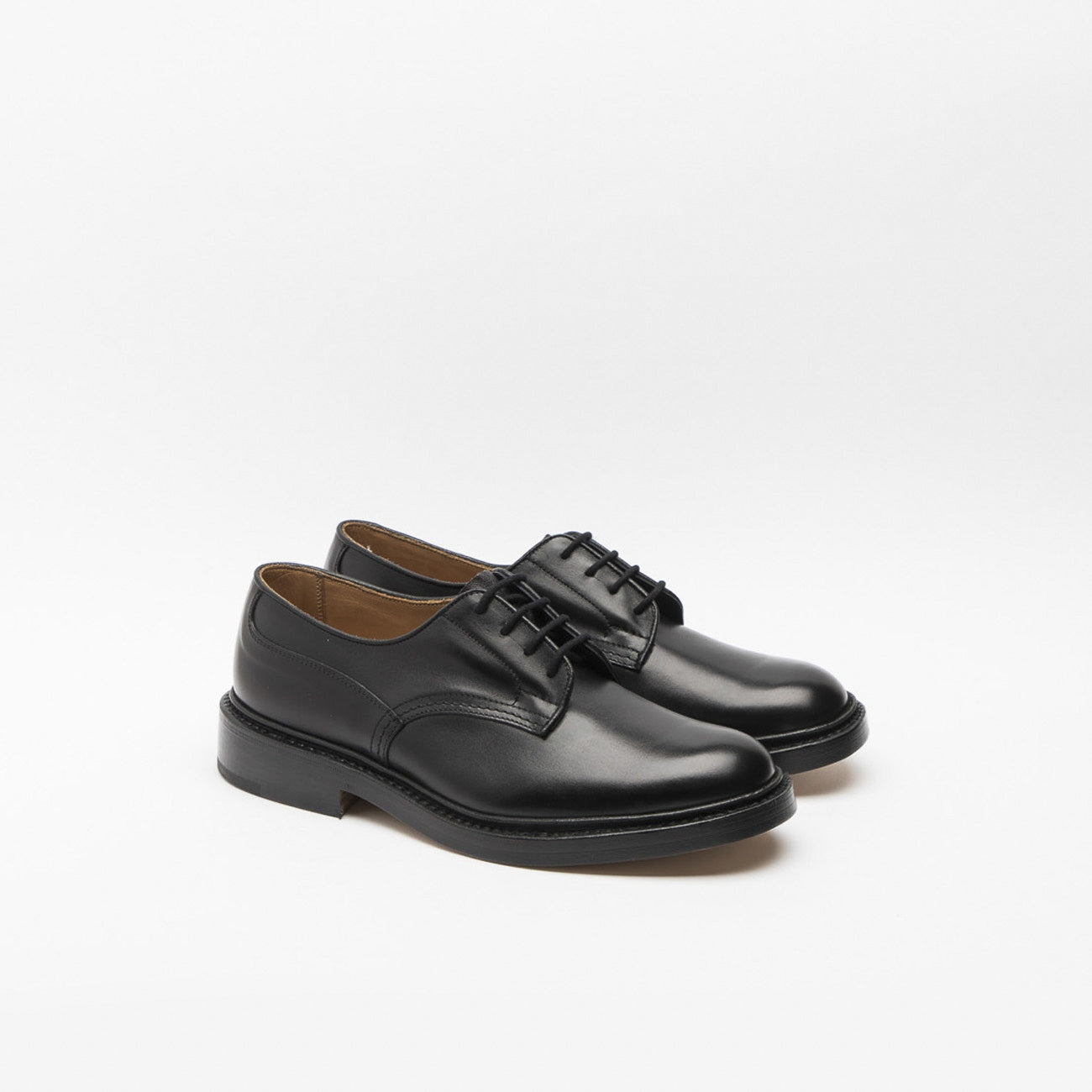 Tricker's Woodstock lace-up shoe in black calf – Iliprandi Milano