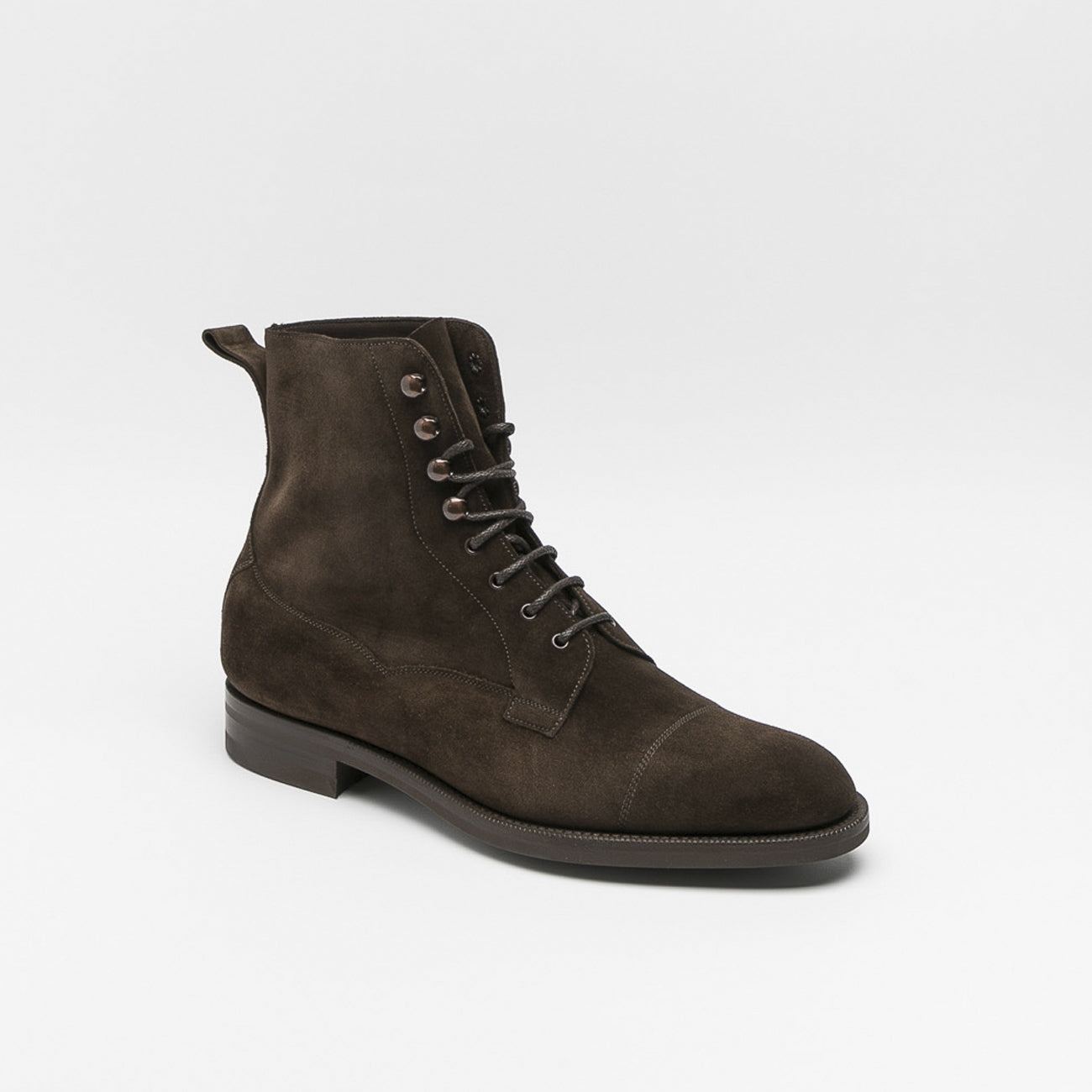 Edward Green Galway mocca suede derby boot