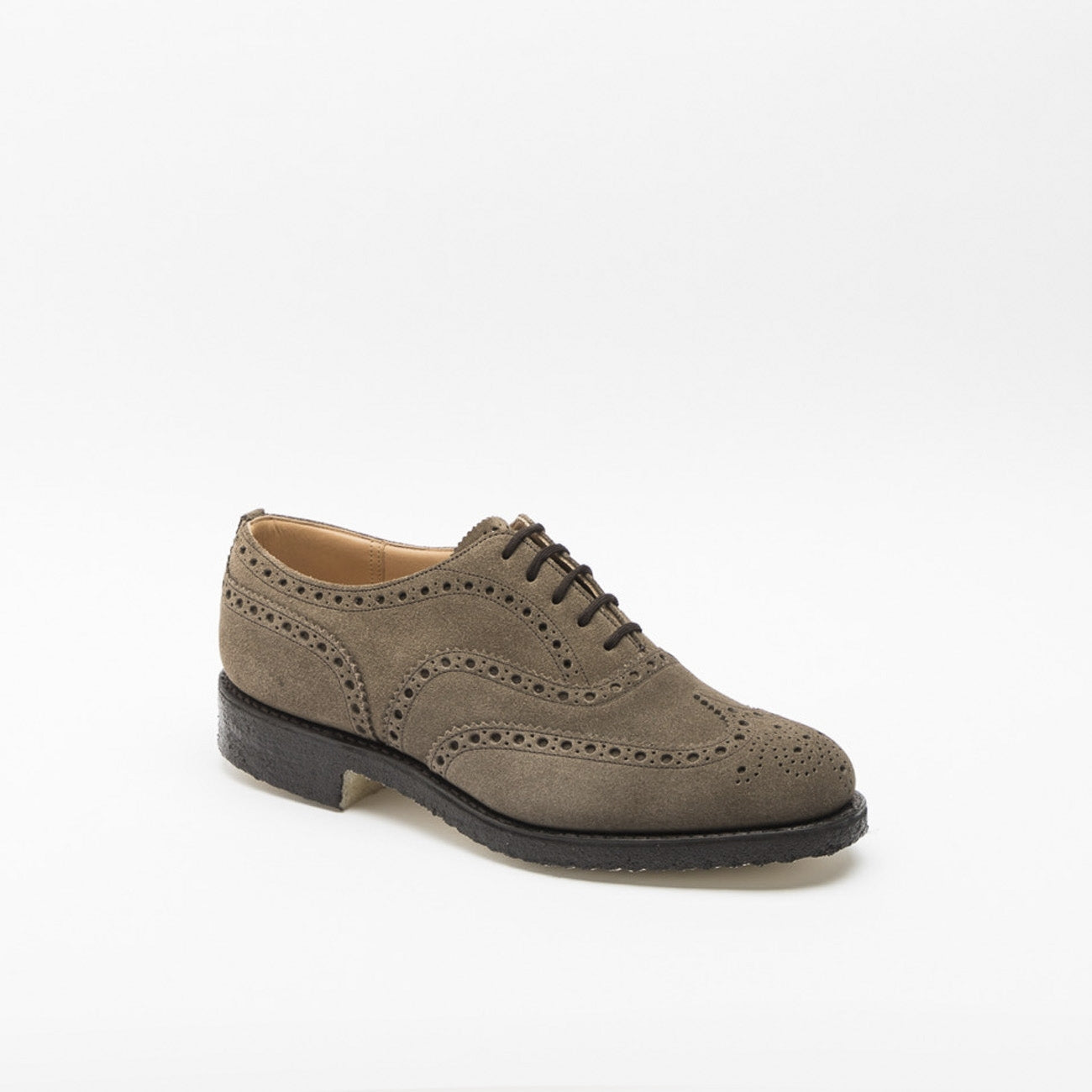 Church's Fairfield 81 mud castoro suede oxford shoe (Fitting F)