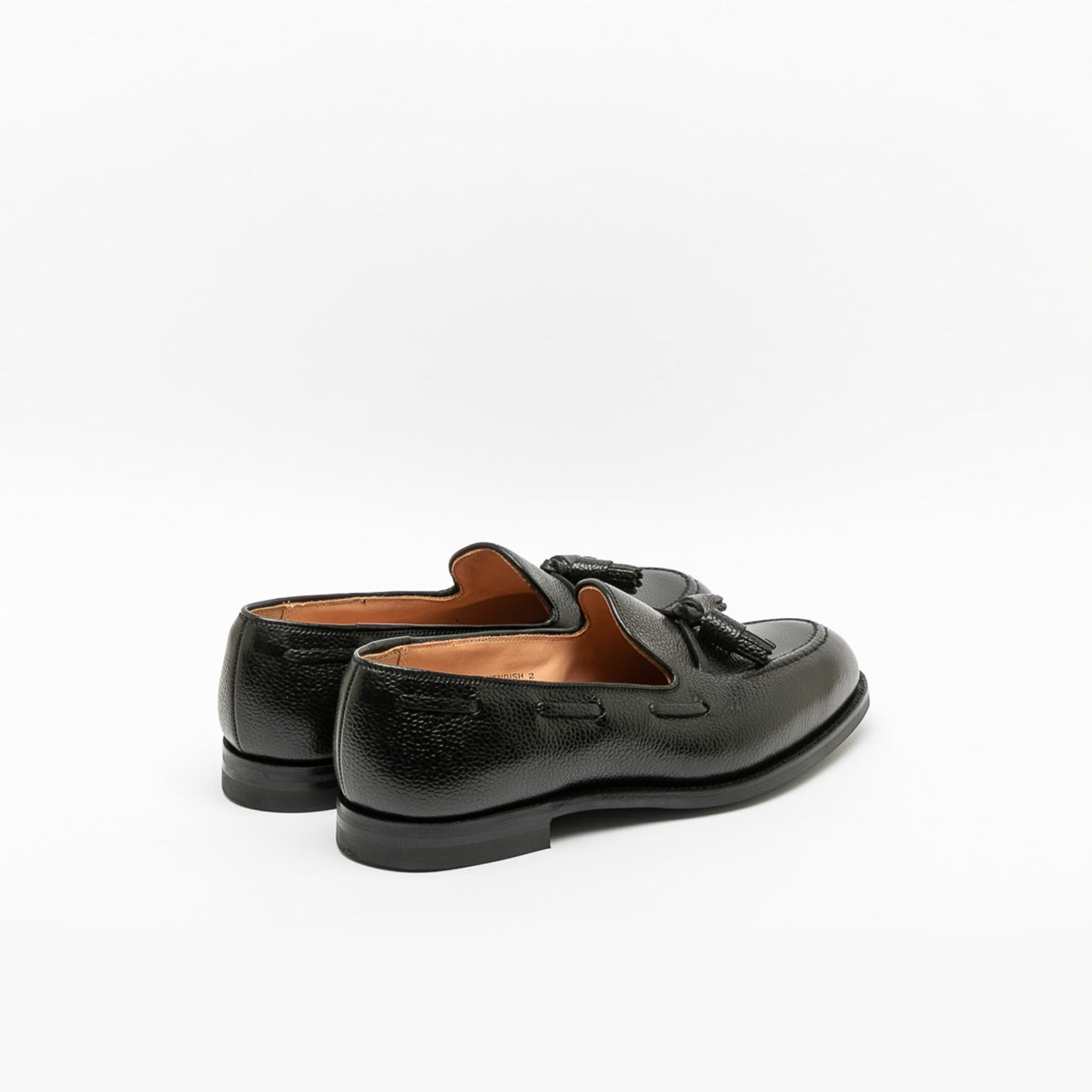 Mocassino con nappine Crockett & Jones Cavendish 2 in pelle martellata –  Iliprandi Milano