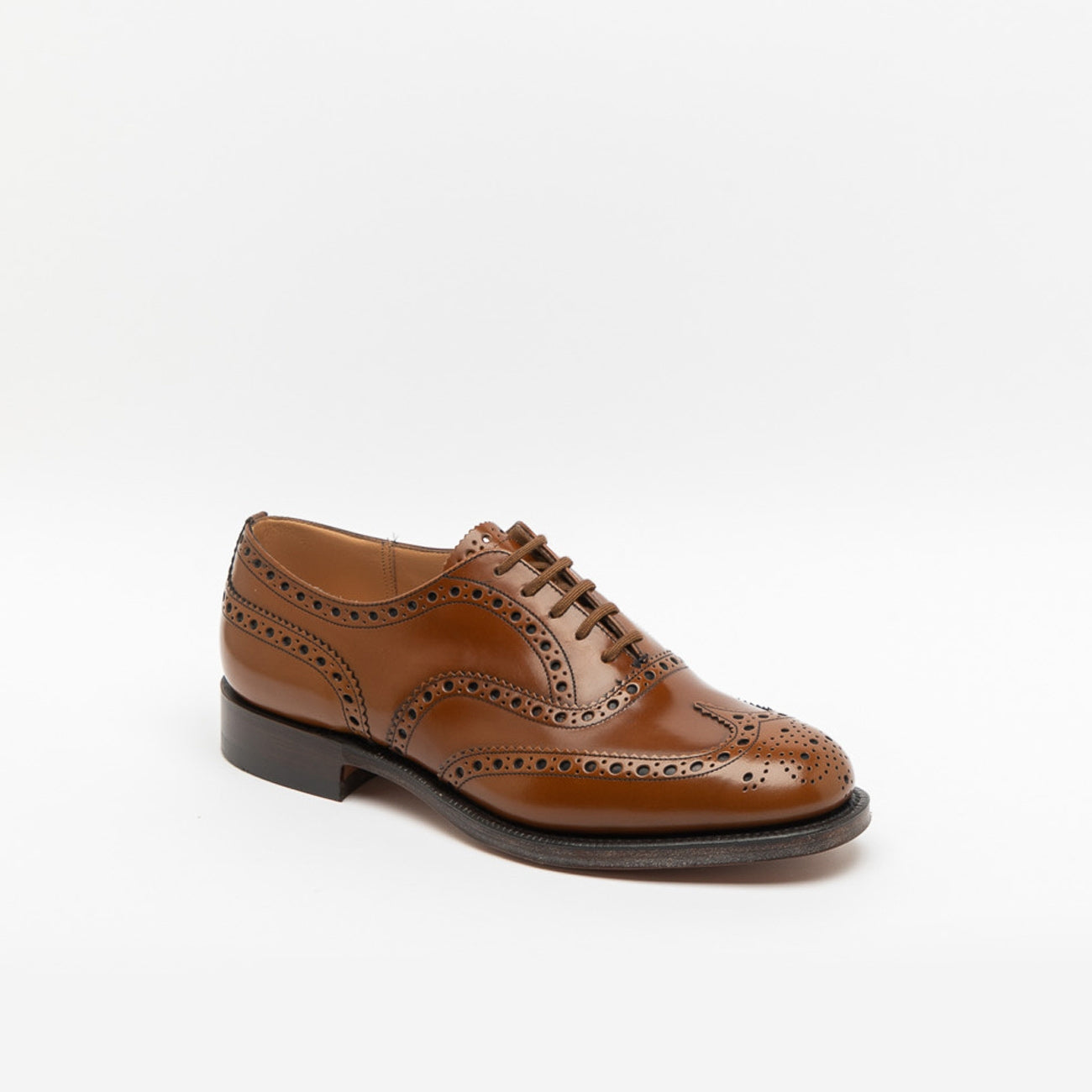 Church's Burwood 81 sandalwood polishbinder full brogue oxford shoe