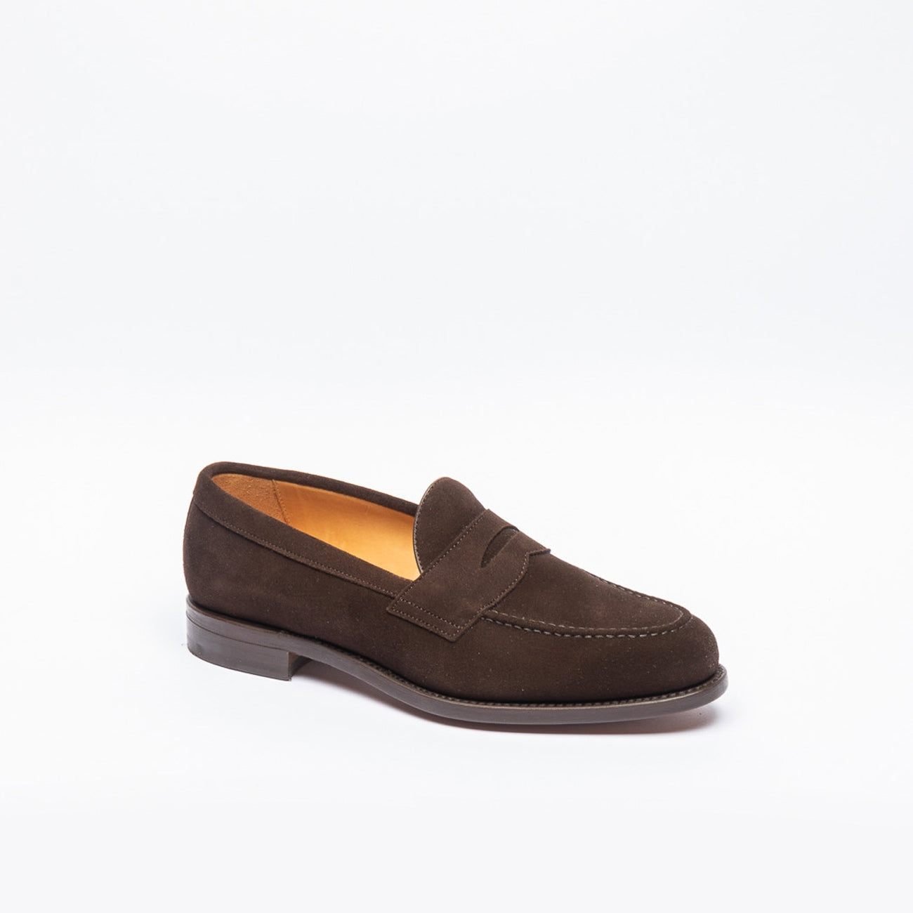 Berwick brown suede loafer