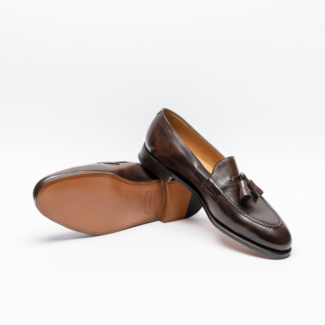 John Lobb dark brown museum calf loafer – Iliprandi Milano