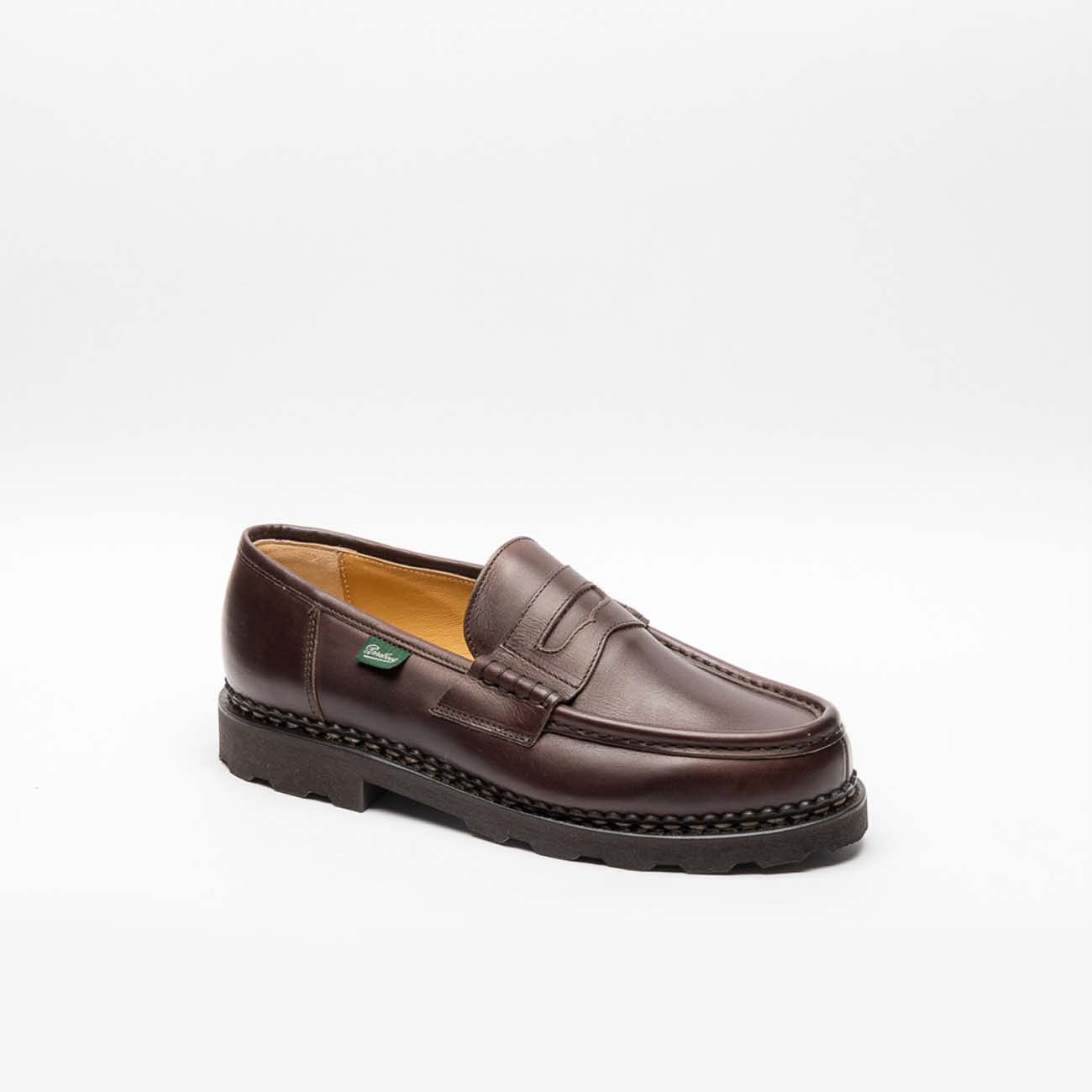 Paraboot brown calf loafer