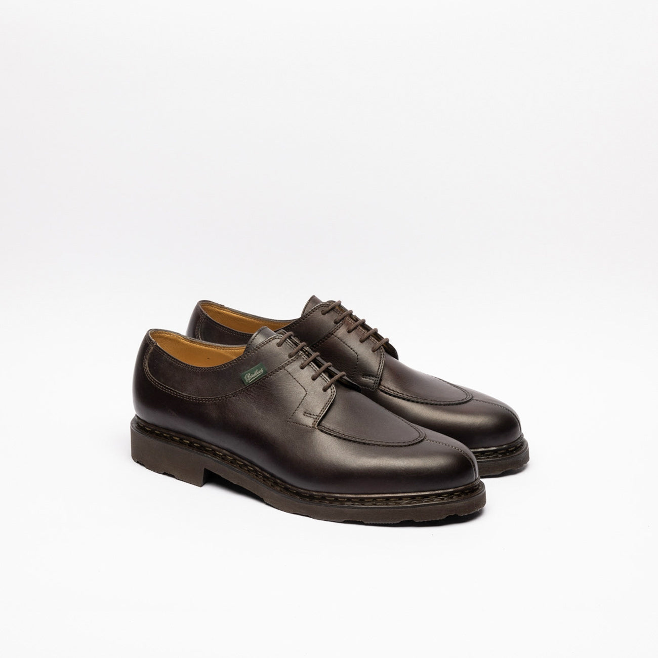 Paraboot Avignon Griff II brown calf derby shoe – Iliprandi Milano
