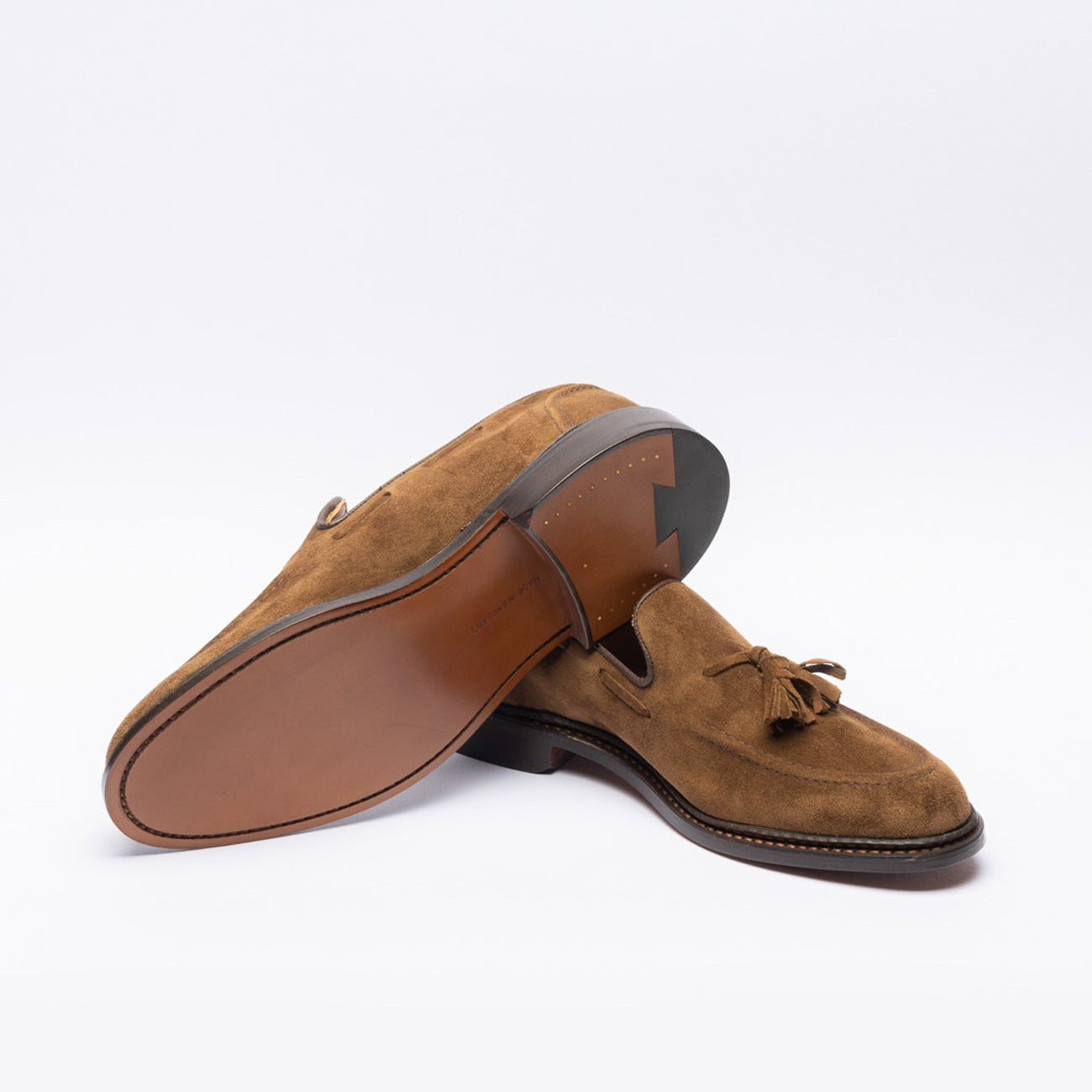 Tricker's Elton cubana suede tassel loafer – Iliprandi Milano