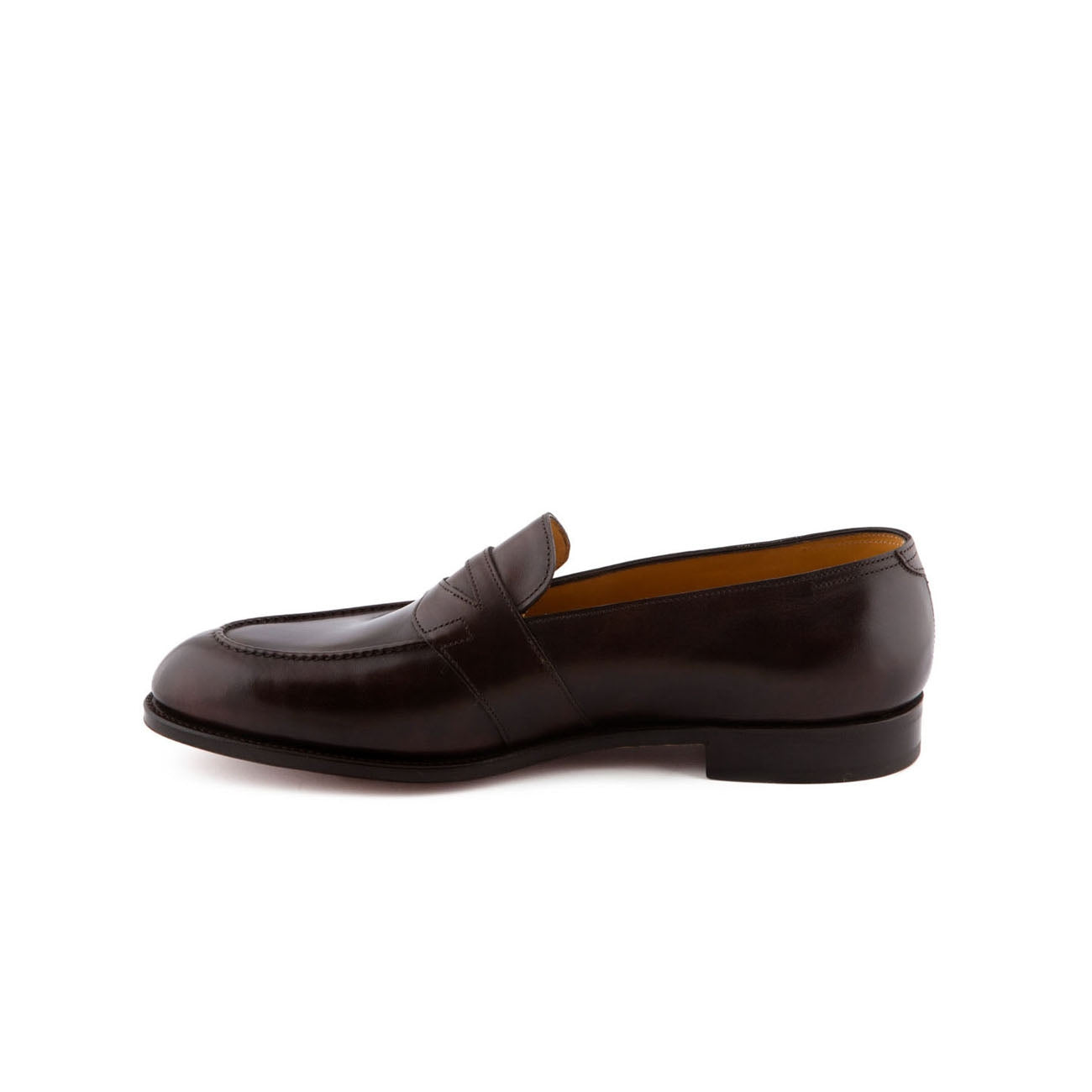 靴 MasaakiJOHN LOBB Fencote Misty Calf John Lobb Fencote dark brown misty calf penny loafer – Iliprandi